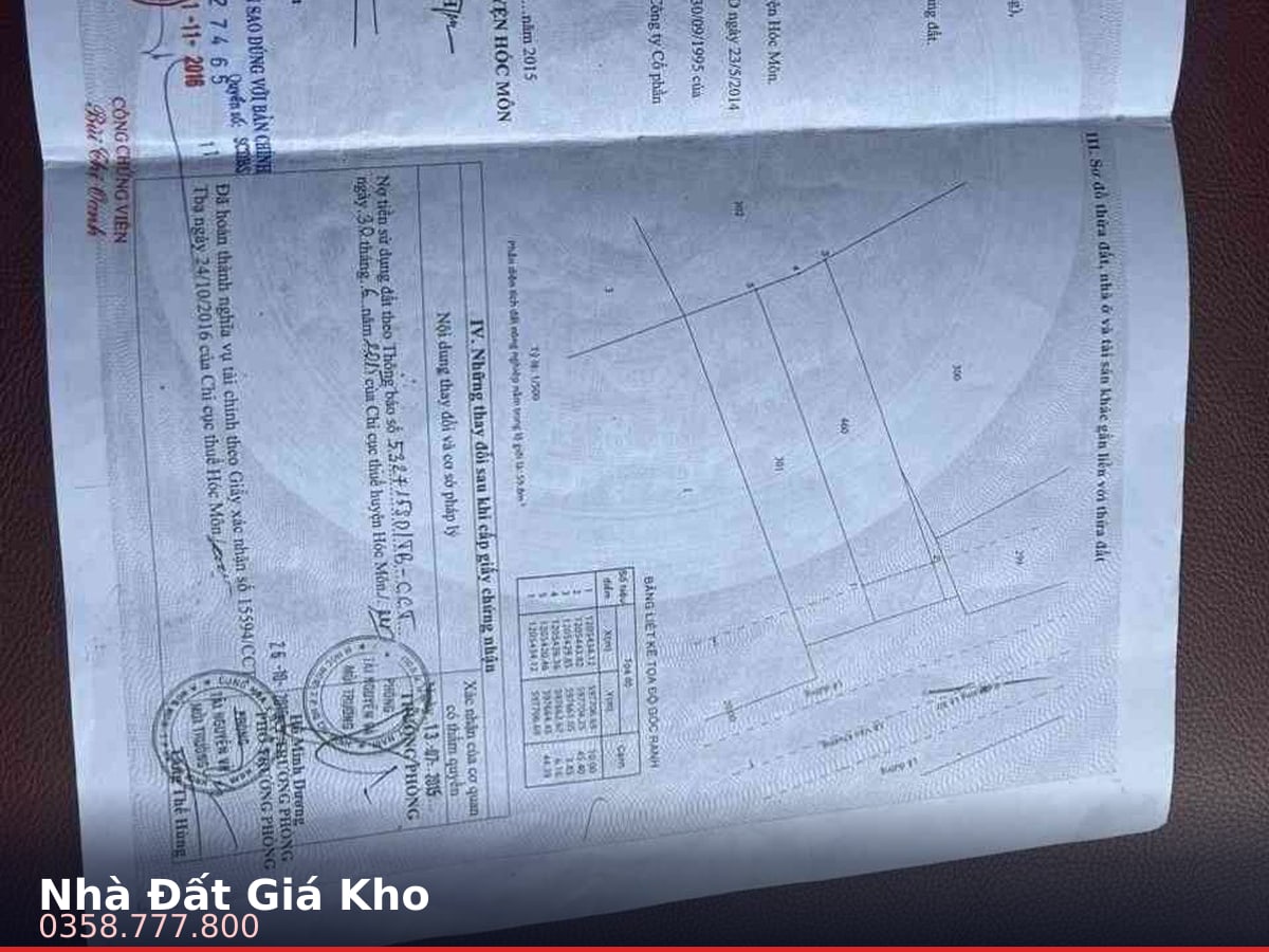 Nhà đất — Lê Văn Khương, Đông Thạnh, Hóc Môn — 446.4m² · ngang 10m · 1 tầng — 92,5 tỷ