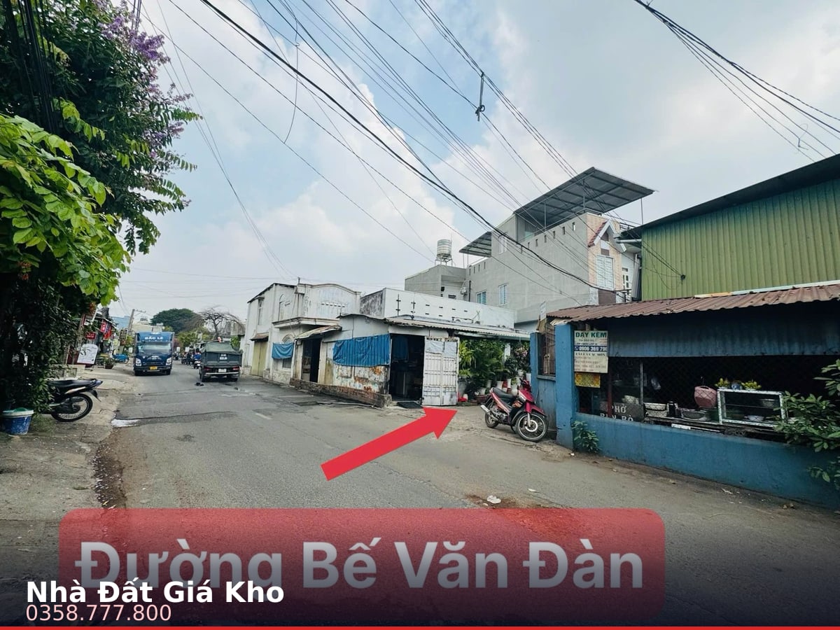 Nhà hẻm — Bế Văn Đàn, Dĩ An, Thành phố Thủ Đức — 425m² · ngang 12m · 1 tầng — 26,7 tỷ