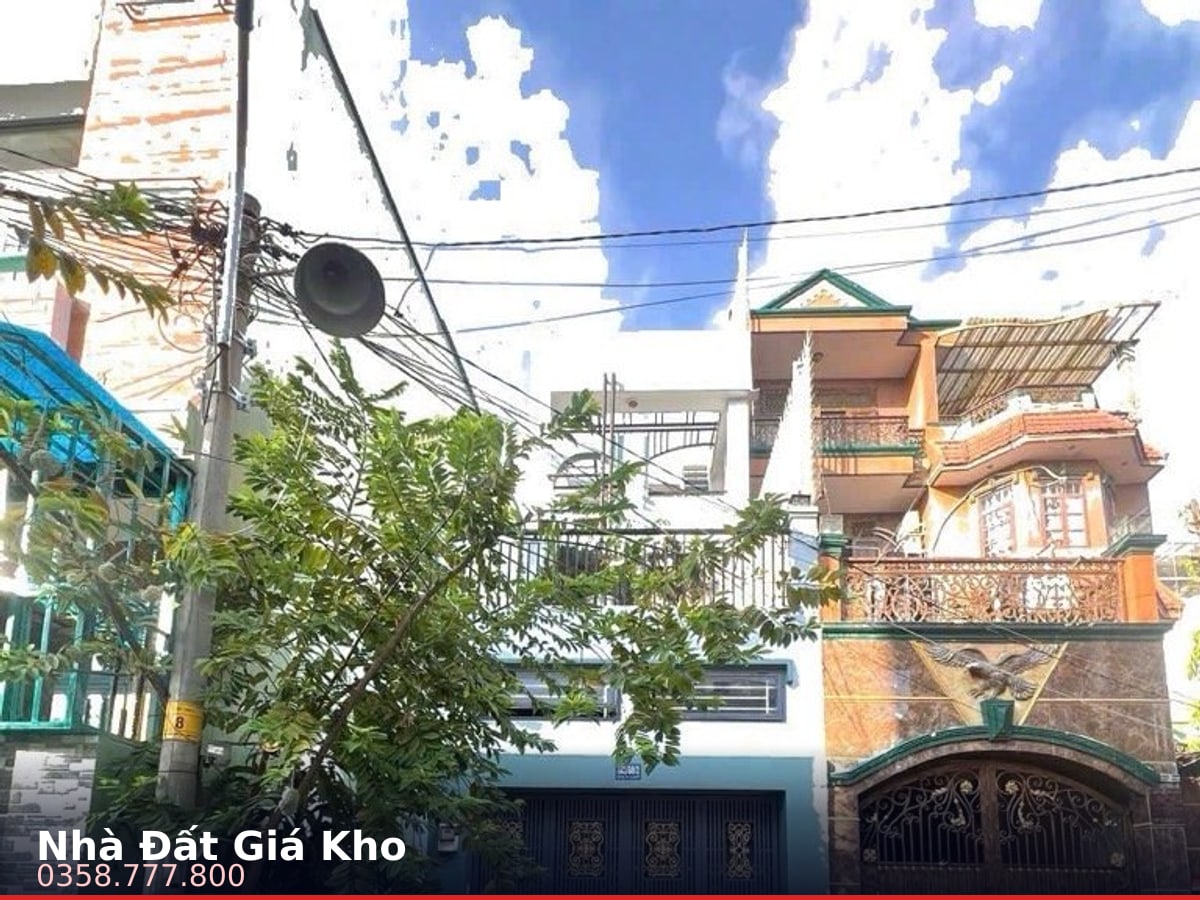 Nhà hẻm — Lê Đức Thọ, An Hội Đông, Gò Vấp — 79m² · ngang 4m · 4 tầng — 10,6 tỷ