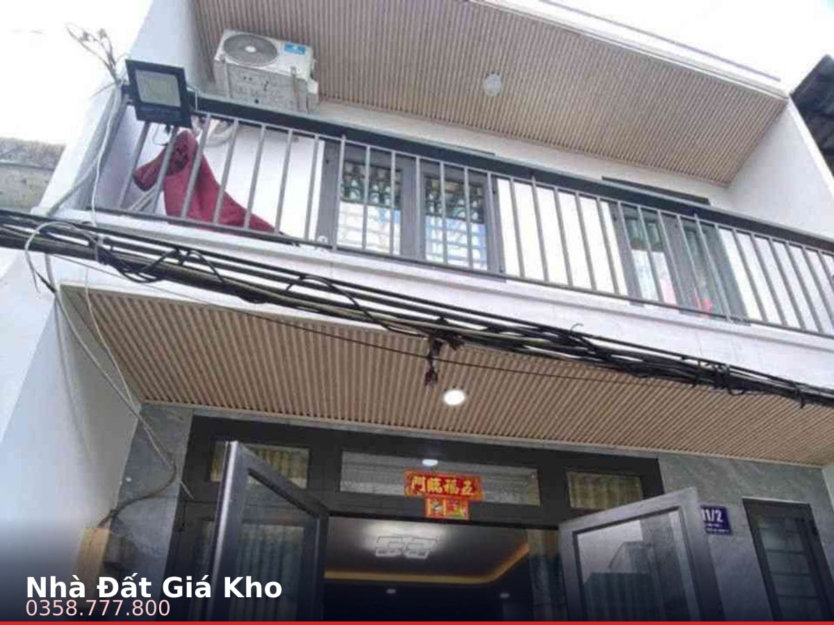 Nhà hẻm — Lê Thị Riêng, Thới An, Quận 12 — 35m² · ngang 5m · 2 tầng — 2,09 tỷ
