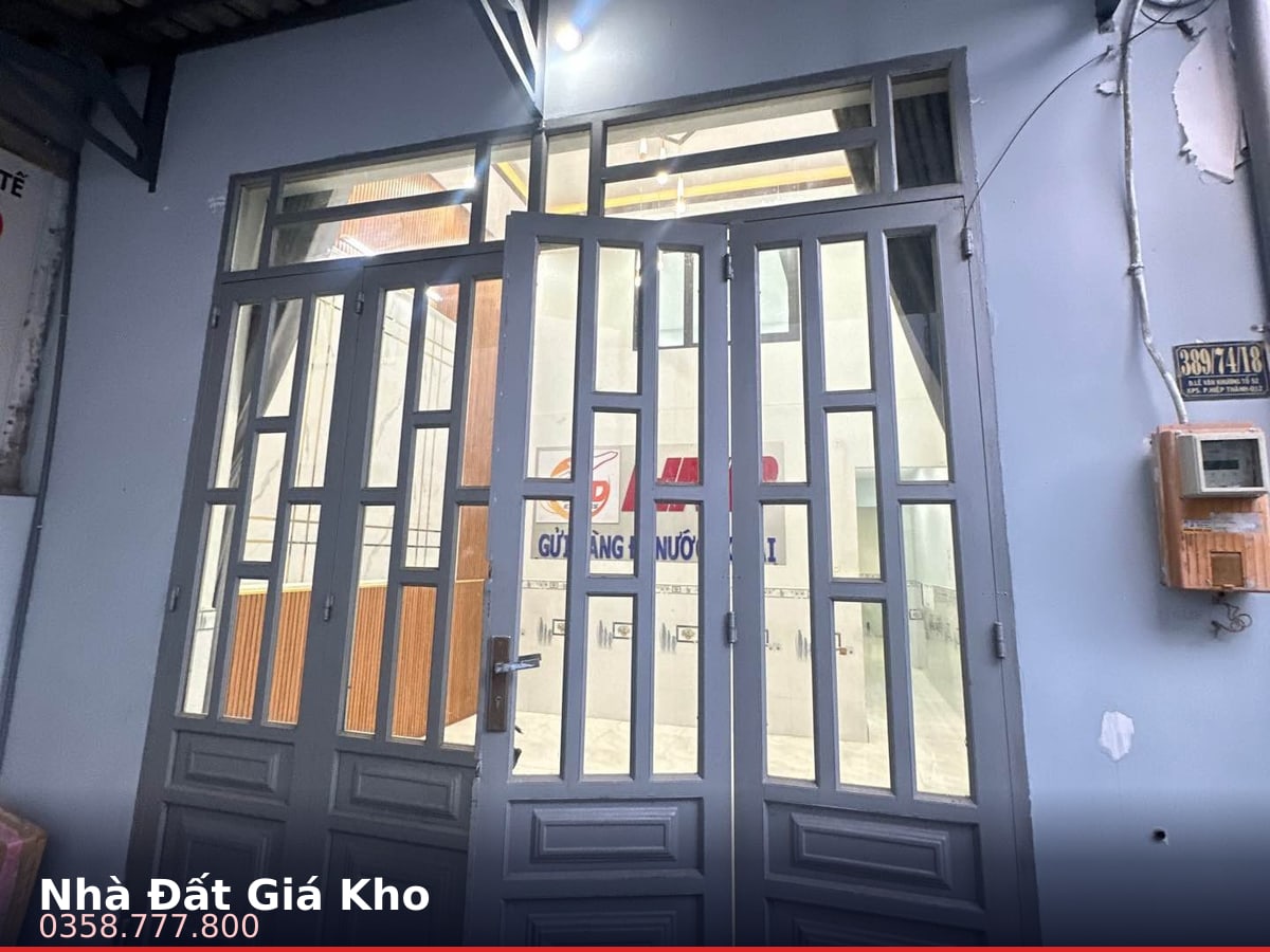 Nhà hẻm — Lê Văn Khương, Tân Thới Hiệp, Quận 12 — 58m² · ngang 4.5m · 2 tầng — 4,15 tỷ