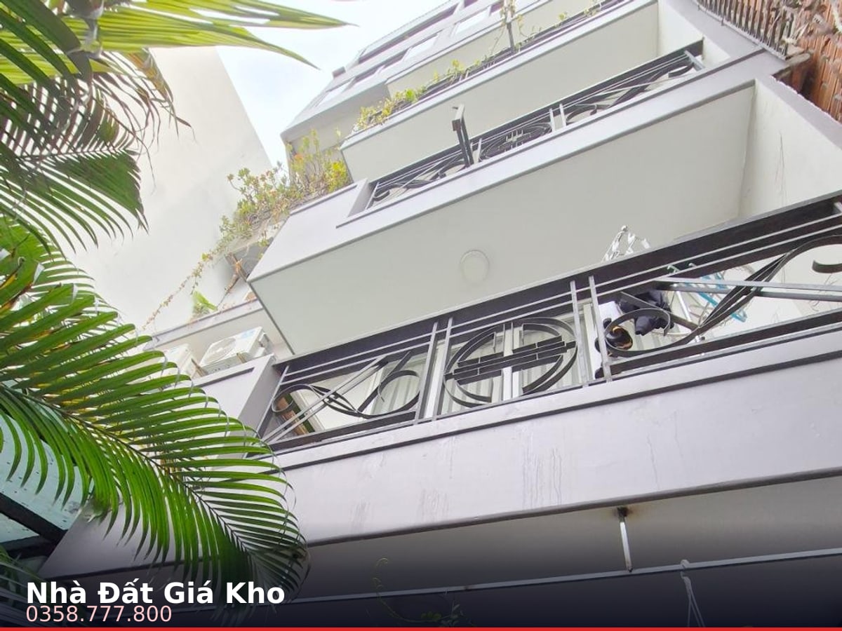 Nhà hẻm — Nguyễn Hữu Cảnh, Thạnh Mỹ Tây, Bình Thạnh — 138m² · ngang 6m · 6 tầng — 42 tỷ