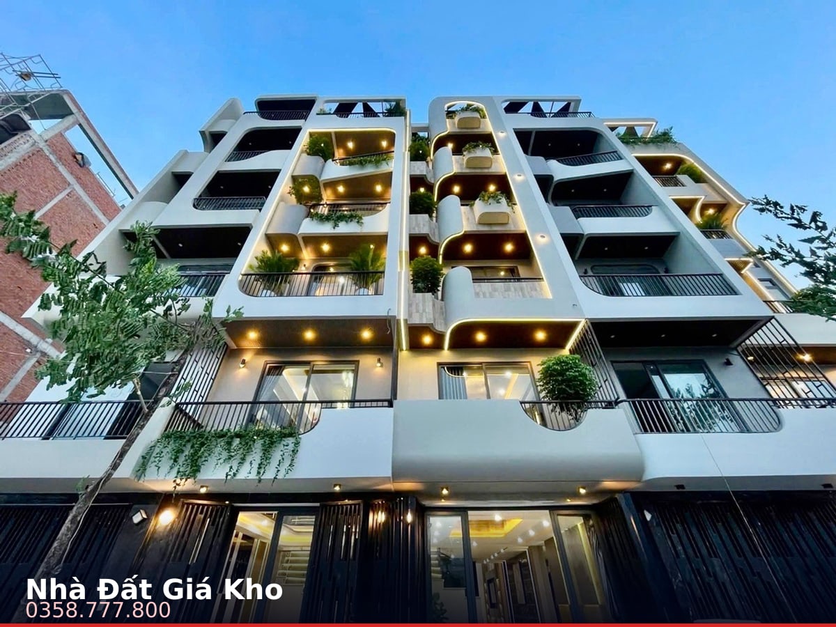 Nhà hẻm — Thạnh Lộc 29, An Phú Đông, Quận 12 — 74m² · ngang 4m · 6 tầng — 8,4 tỷ