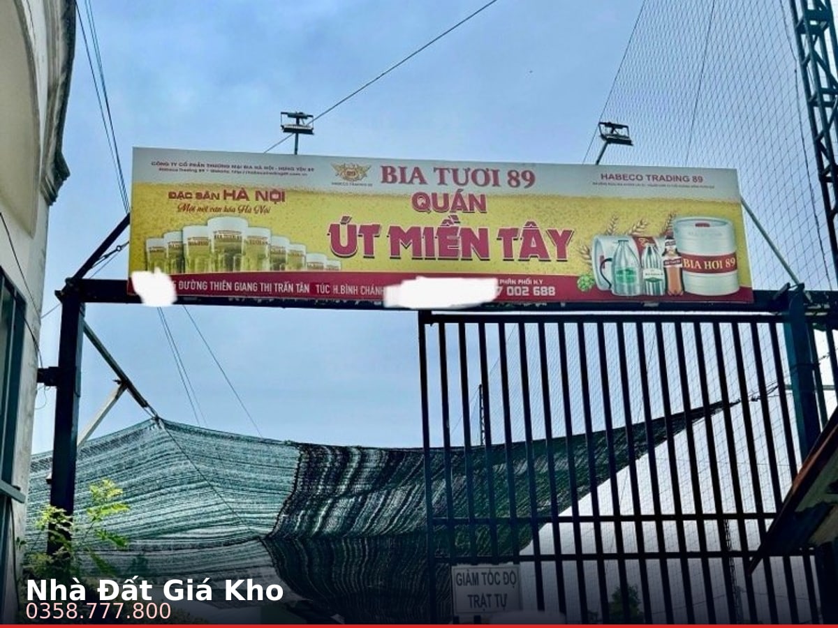 Nhà hẻm — Thiên Giang, Tân Nhựt, Bình Chánh — 3569.5m² · ngang 66.3m · 1 tầng — 65 tỷ