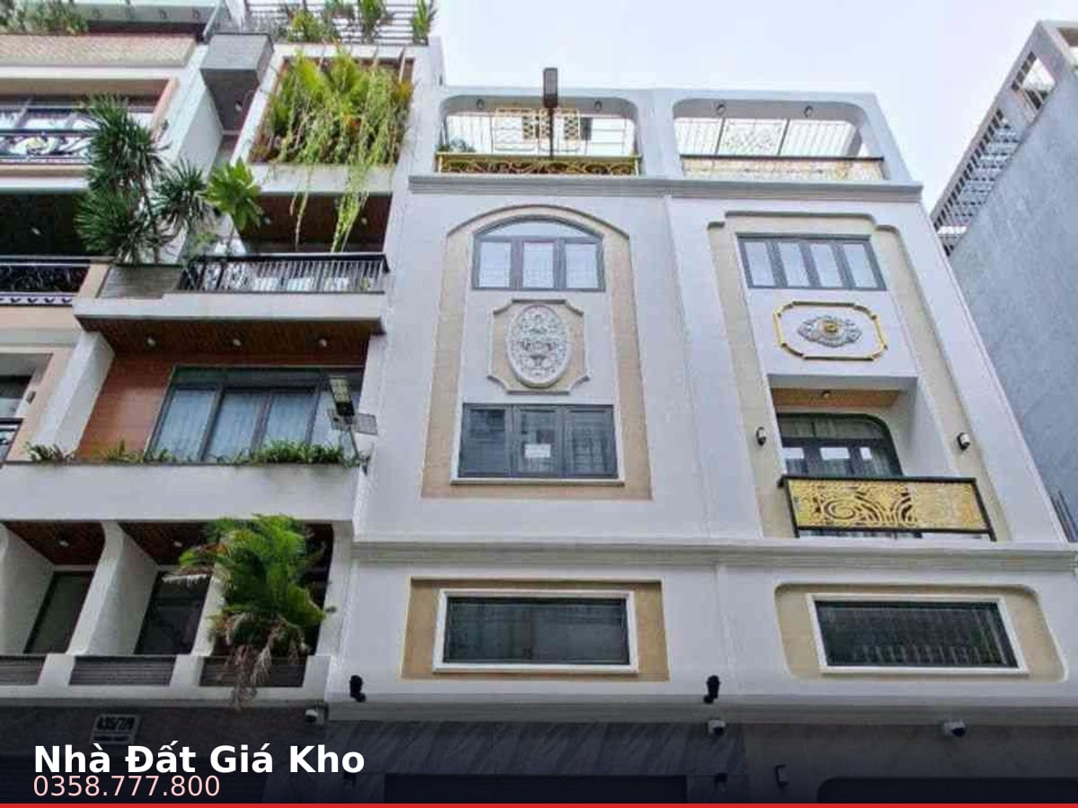 Nhà hẻm — Thống Nhất, Thông Tây Hội, Gò Vấp — 50.7m² · ngang 4m · 5 tầng — 13,1 tỷ
