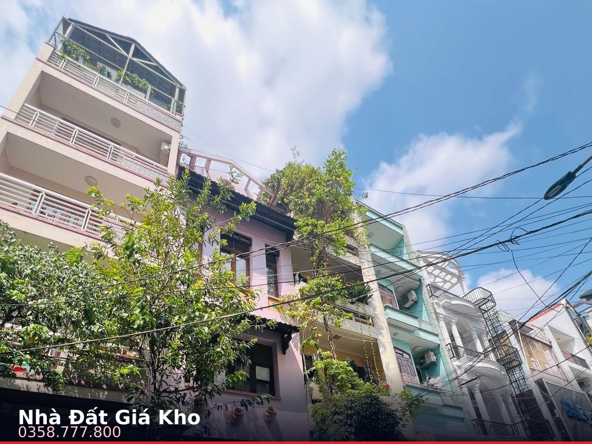 Nhà hẻm — Tô Hiến Thành, Hòa Hưng, Quận 10 — 82m² · ngang 4m · 4 tầng — 25 tỷ