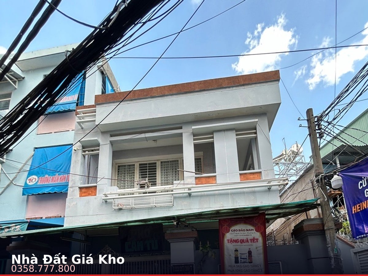 Nhà hẻm — Tôn Đản, Khánh Hội, Quận 4 — 225m² · ngang 7.9m · 2 tầng — 28 tỷ