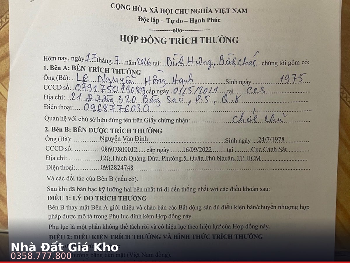 Nhà mặt tiền — Đường 8A, Bình Hưng, Bình Chánh — 200m² · ngang 10m · 5 tầng — 33 tỷ