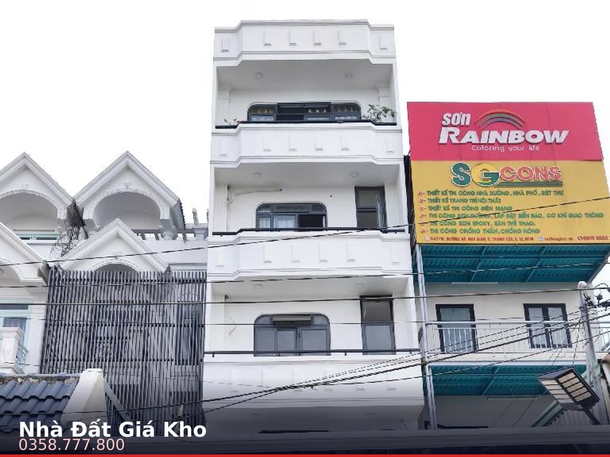Nhà mặt tiền — Hà Huy Giáp, An Phú Đông, Quận 12 — 180.2m² · ngang 5m · 5 tầng — 13,5 tỷ