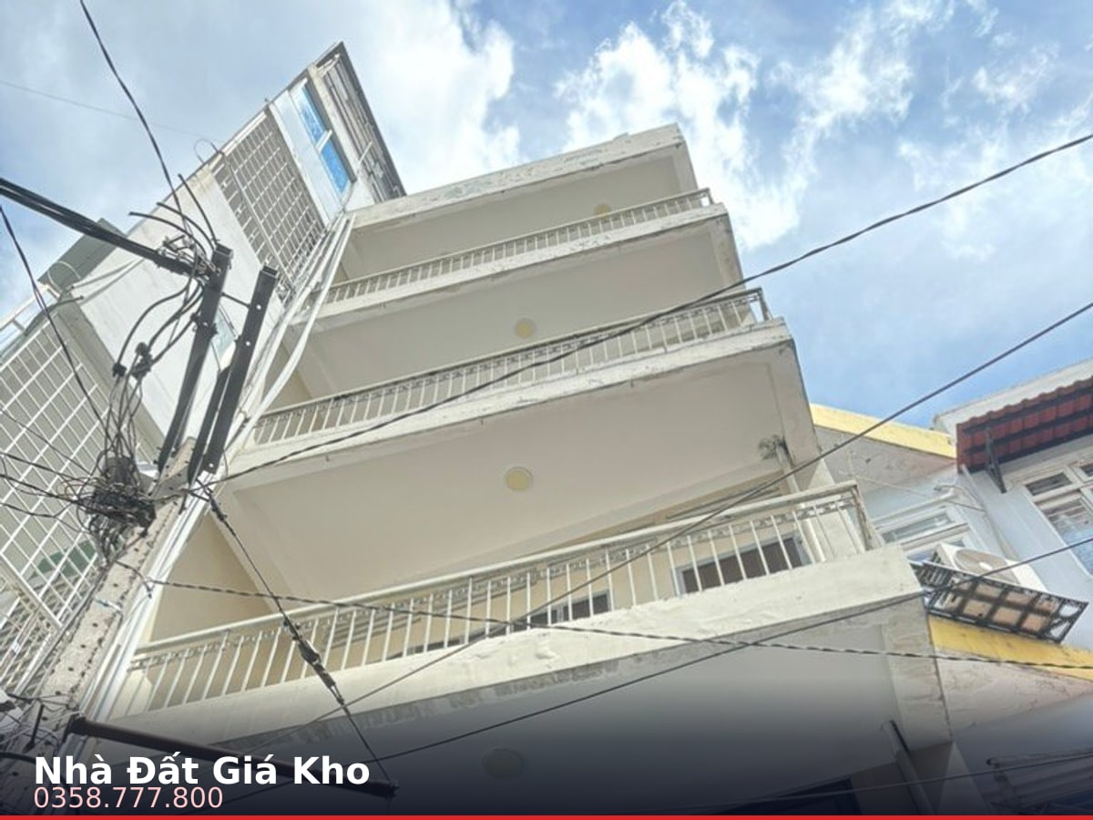 Nhà mặt tiền — Hoàng Văn Thụ, Tân Sơn Nhất, Tân Bình — 90.4m² · ngang 4.3m · 5 tầng — 32 tỷ