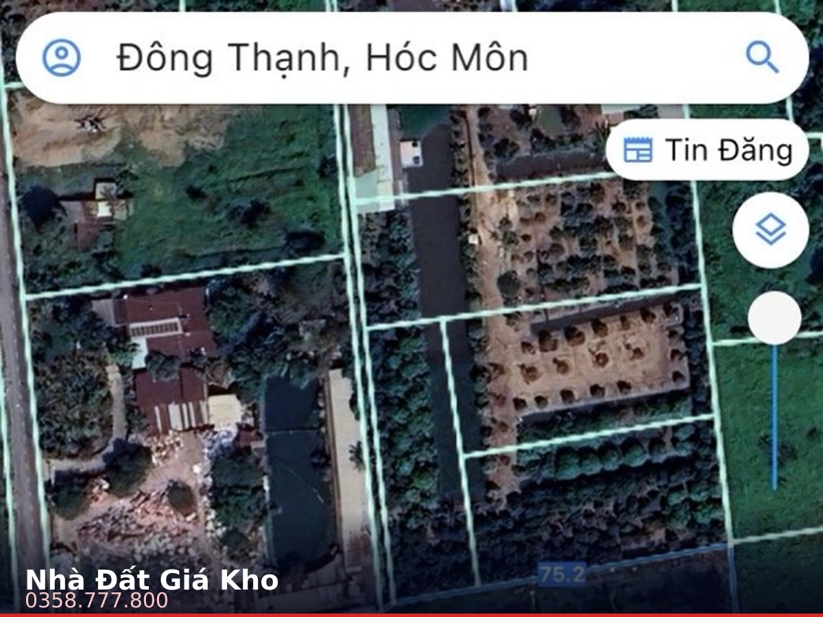 Nhà mặt tiền — Huỳnh Thị Na, Đông Thạnh, Hóc Môn — 5870m² · ngang 44m · 1 tầng — 35 tỷ