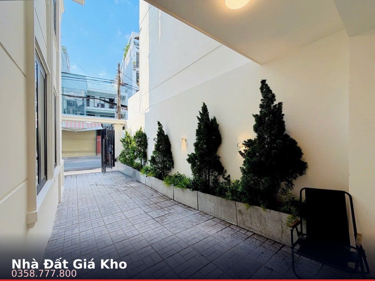 Nhà mặt tiền — Lê Văn Thọ, Thông Tây Hội, Gò Vấp — 121.3m² · ngang 6.7m · 4 tầng — 22,5 tỷ