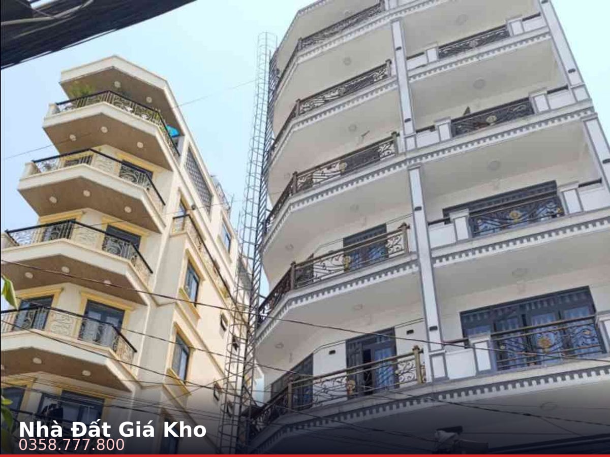 Nhà mặt tiền — Trần Bá Giao, An Nhơn, Gò Vấp — 49.9m² · ngang 5m · 7 tầng — 12,99 tỷ